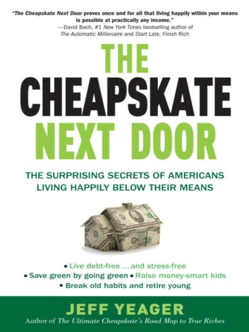 Cover of The Cheapskate Next Door